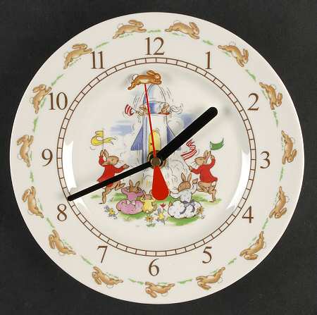 Bunnykins (Albion Shape) Melamine Battery Clock Plate