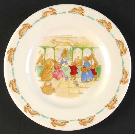 Bunnykins (Albion Shape) Bread & Butter Plate