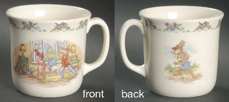 Bunnykins (Albion Shape) 1 Handle Hug a Mug Mug