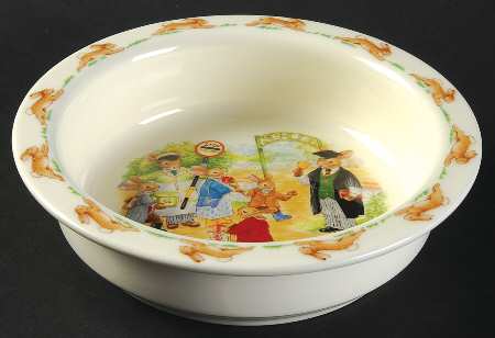 Bunnykins (Albion Shape) Plate-Baby/Round 6"