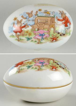 Bunnykins (Albion Shape) Egg Box & Lid