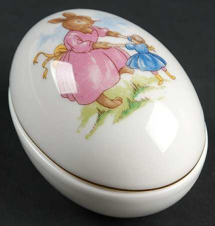 Bunnykins (Albion Shape) Egg Box & Lid