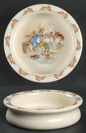 Bunnykins (Albion Shape) 6" Round Baby Plate
