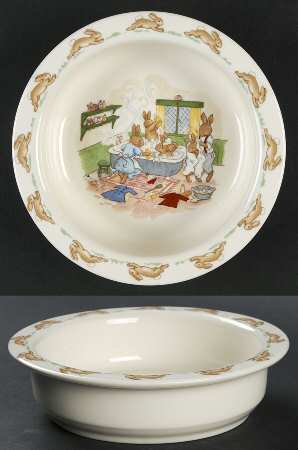 Bunnykins (Albion Shape) 6" Round Baby Plate