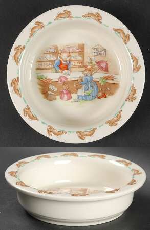 Bunnykins (Albion Shape) 6" Round Baby Plate