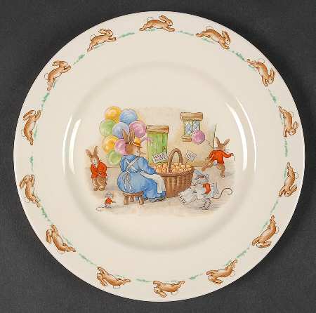 Bunnykins (Albion Shape) Salad Plate