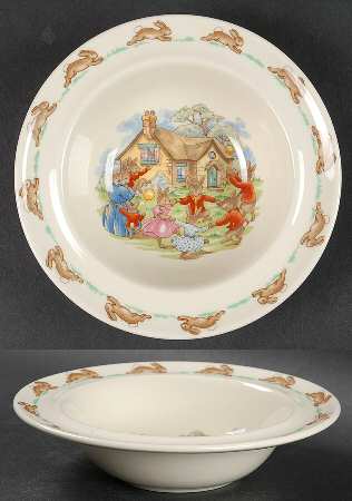 Bunnykins (Albion Shape) Rim Fruit/Dessert (Sauce) Bowl