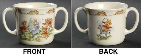 Bunnykins (Albion Shape) 2 Handled Hug a Mug Mug