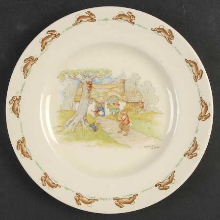 Bunnykins (Albion Shape) Dessert/Pie Plate