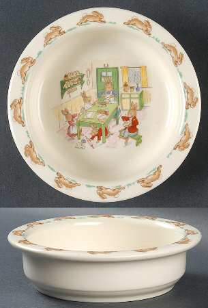 Bunnykins (Albion Shape) 6" Round Baby Plate