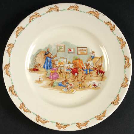 Bunnykins (Albion Shape) Salad Plate