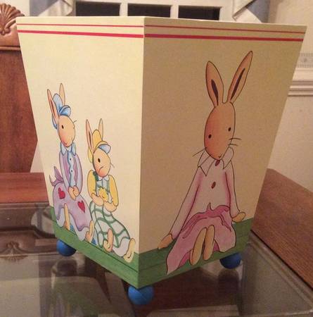 Bunnykins (Albion Shape) Waste Basket Wood