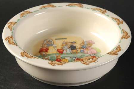 Bunnykins (Albion Shape) 6" Round Baby Plate