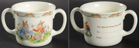 Bunnykins (Albion Shape) 1993 Special Events Commemorative 2 Hdl Hug a Mug