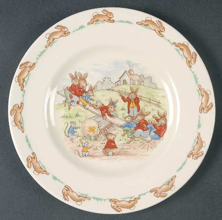 Bunnykins (Albion Shape) Bread & Butter Plate