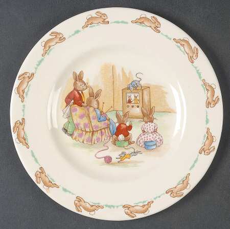 Bunnykins (Albion Shape) Bread & Butter Plate