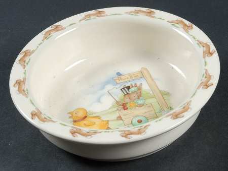 Bunnykins (Albion Shape) 6" Round Baby Plate
