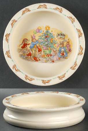 Bunnykins (Albion Shape) 7" Round Baby Plate