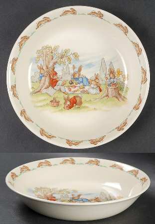 Bunnykins (Albion Shape) Coupe Soup/Porridge Bowl