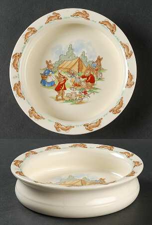 Bunnykins (Albion Shape) 6" Round Baby Plate