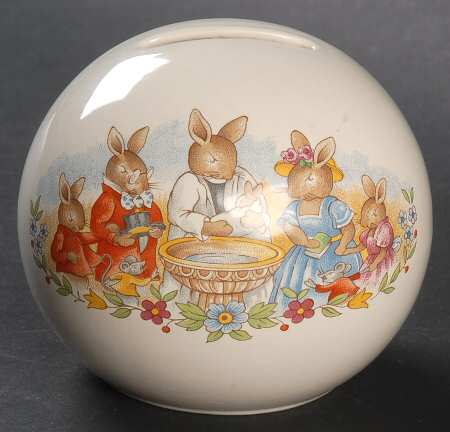 Bunnykins (Albion Shape) Christening Bank