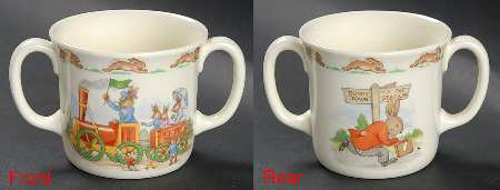 Bunnykins (Albion Shape) 2 Handled Hug a Mug Mug