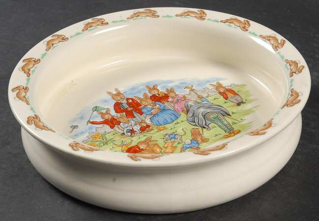 Bunnykins (Albion Shape) 7" Round Baby Plate
