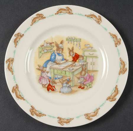 Bunnykins (Albion Shape) Bread & Butter Plate