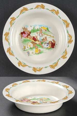 Bunnykins (Albion Shape) Melamine Baby Bowl