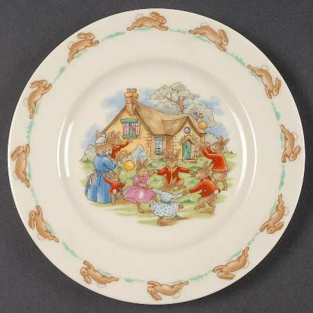 Bunnykins (Albion Shape) Bread & Butter Plate