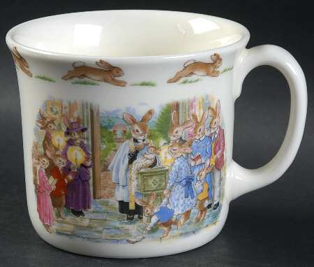Bunnykins (Albion Shape) 1 Handle Hug a Mug Mug