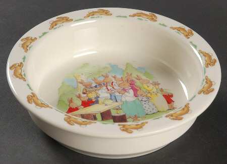 Bunnykins (Albion Shape) Melamine Baby Bowl