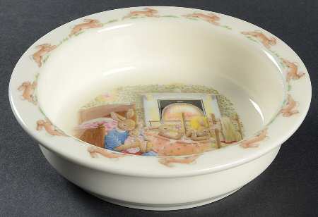 Bunnykins (Albion Shape) 6" Round Baby Plate