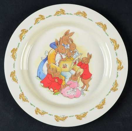 Bunnykins (Albion Shape) Melamine Baby Plate