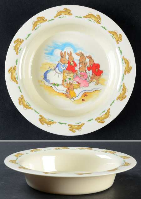 Bunnykins (Albion Shape) Melamine Baby Bowl