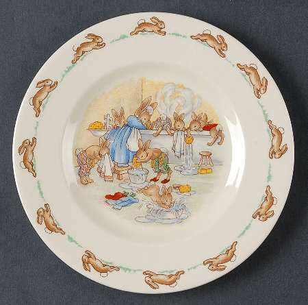 Bunnykins (Albion Shape) Bread & Butter Plate
