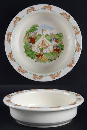 Bunnykins (Albion Shape) 6" Round Baby Plate