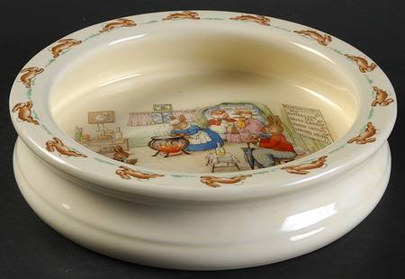 Bunnykins (Albion Shape) 7" Round Baby Plate