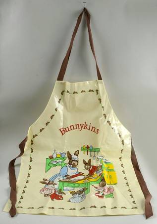 Bunnykins (Albion Shape) 19" X 27" Matt PVC Apron