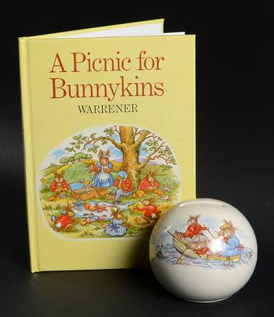 Bunnykins (Albion Shape) Story Set (Story Book & Bank)