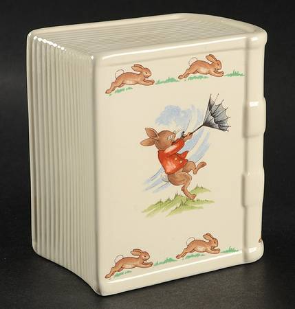 Bunnykins (Albion Shape) 1st Child Birth Commemorative Bank Book T.R.H Prince & Princess of Wales