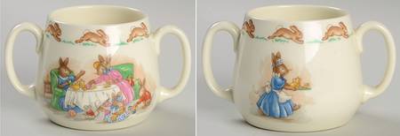 Bunnykins (Albion Shape) 2 Handle Don Mug