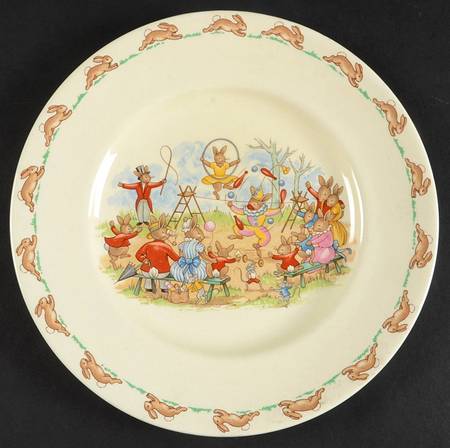 Bunnykins (Albion Shape) Salad Plate