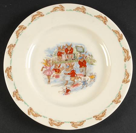 Bunnykins (Albion Shape) Salad Plate