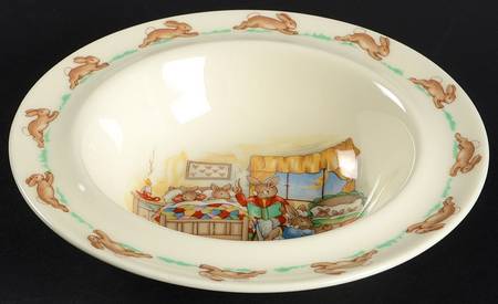 Bunnykins (Albion Shape) Rim Fruit/Dessert (Sauce) Bowl