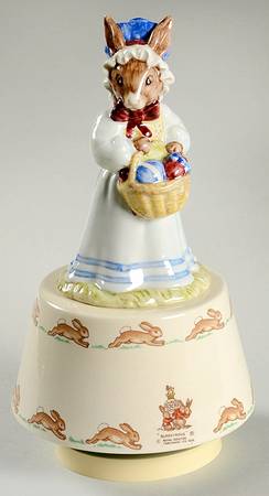Bunnykins (Albion Shape) Figural Music Box