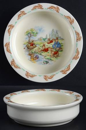 Bunnykins (Albion Shape) 6" Round Baby Plate