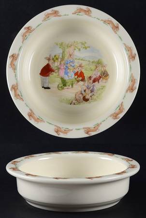 Bunnykins (Albion Shape) 6" Round Baby Plate