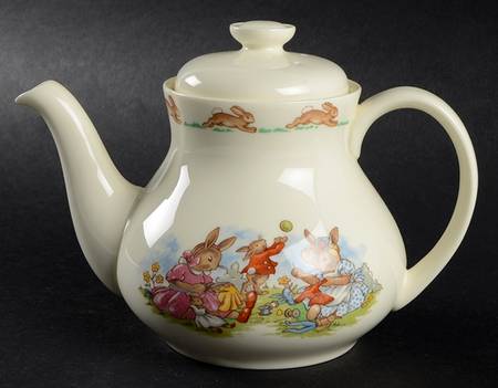 Bunnykins (Albion Shape) Mini Teapot & Lid