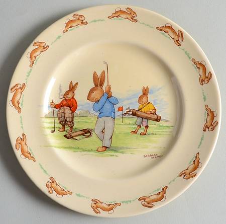 Bunnykins (Albion Shape) Bread & Butter Plate